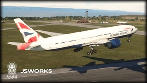 British Airways G-VIIR (Weathered) | PMDG 777-200ER MSFS  thumbnail 3