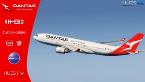 QANTAS Pack w/Cabin | A330-200 inibuilds/microsoft [8K] thumbnail 3