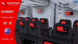 QANTAS Pack w/Cabin | A330-200 inibuilds/microsoft [8K] thumbnail 10