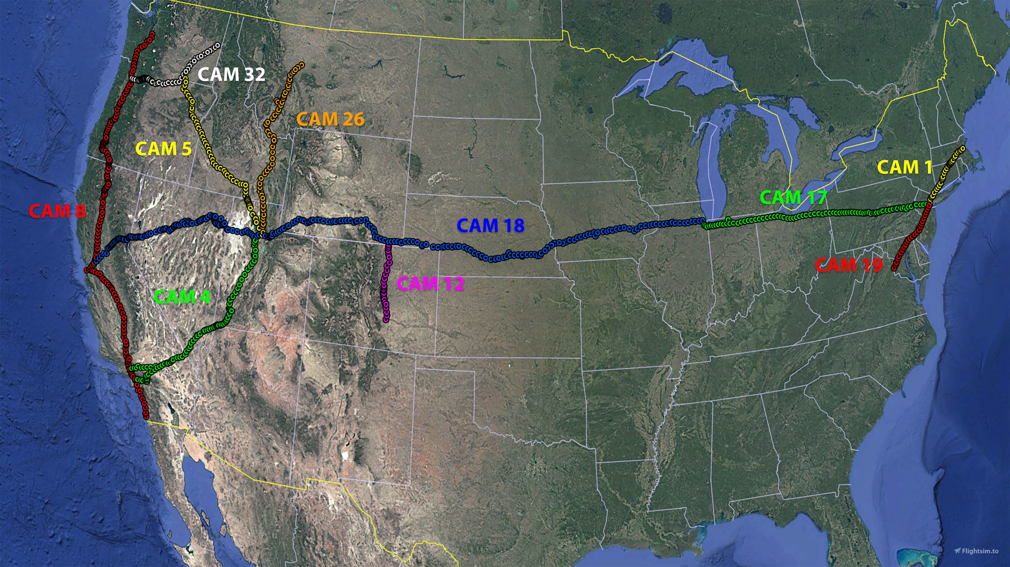 Arrows Across America: fly the US Air Mail routes 1926 - Image 1