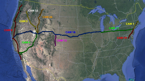 Arrows Across America: fly the US Air Mail routes 1926