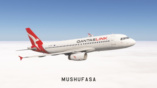 [20/24] QantasLink VH-VQR | Fenix A320 [8K/4K]