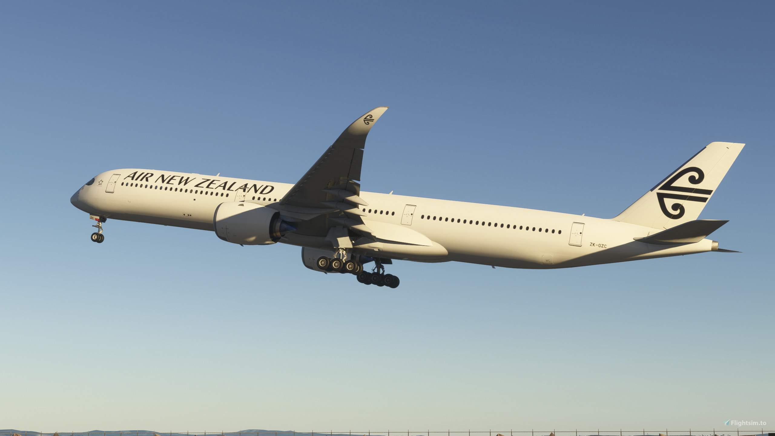 20/24] Air New Zealand All White (Fictional) | A350-1000 [8K