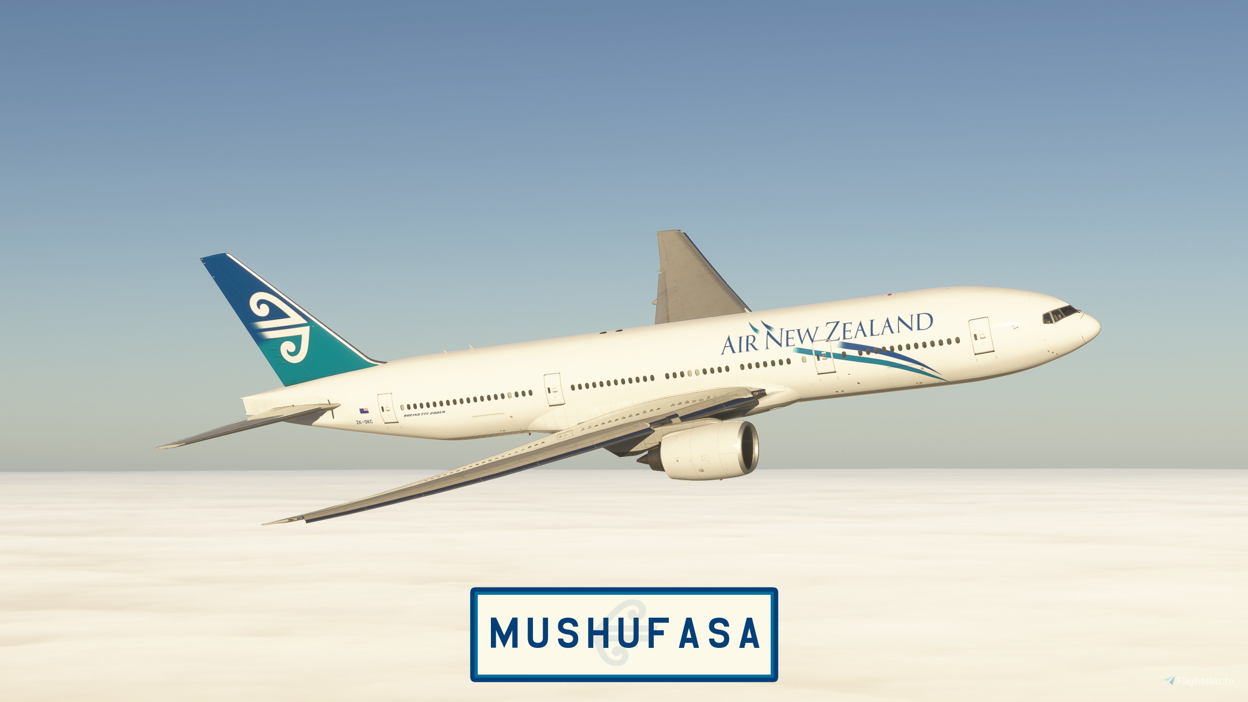 20/24] Air New Zealand ZK-OKC (Pacific Wave) | PMDG 777