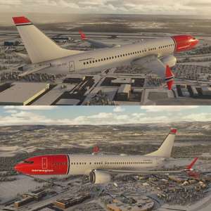2024 Asobo Max 8 - Norwegian LN-FGE thumbnail 2