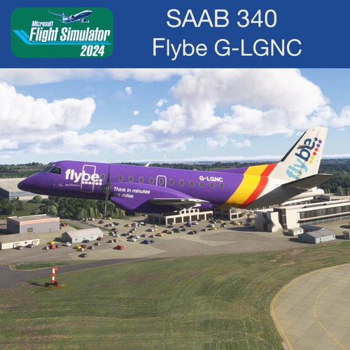 2024 SAAB 340 Flybe G-LGNC