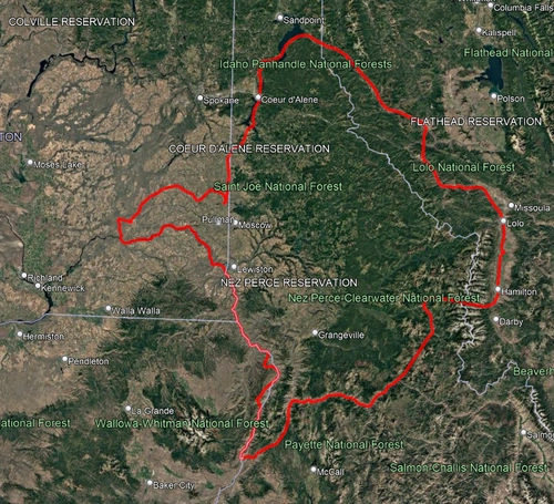 A journey following the  Rivers of American Northwest