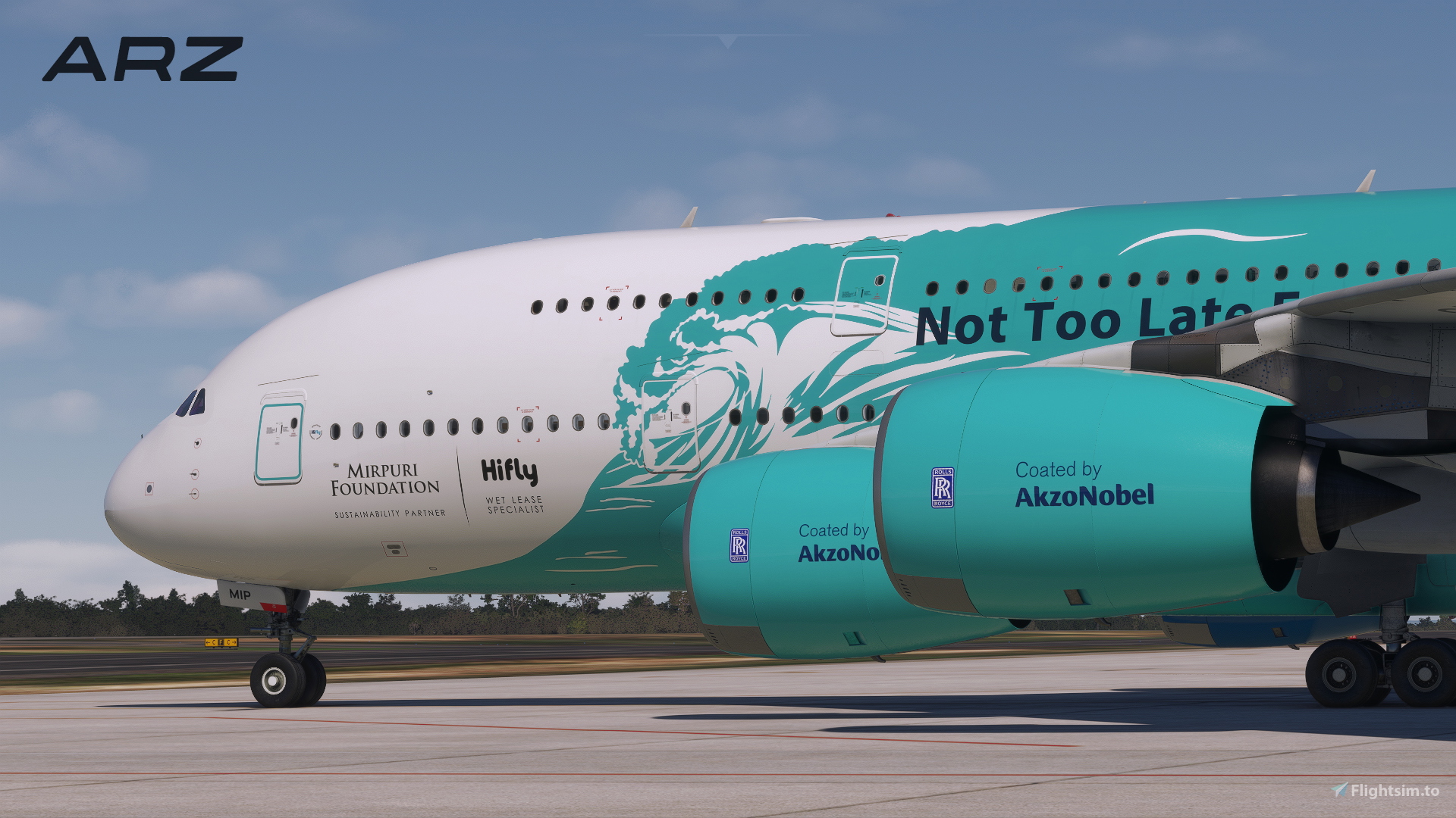 8K/4K] HiFly 9H-MIP | FlyByWire A380X (High Fidelity | True2Life