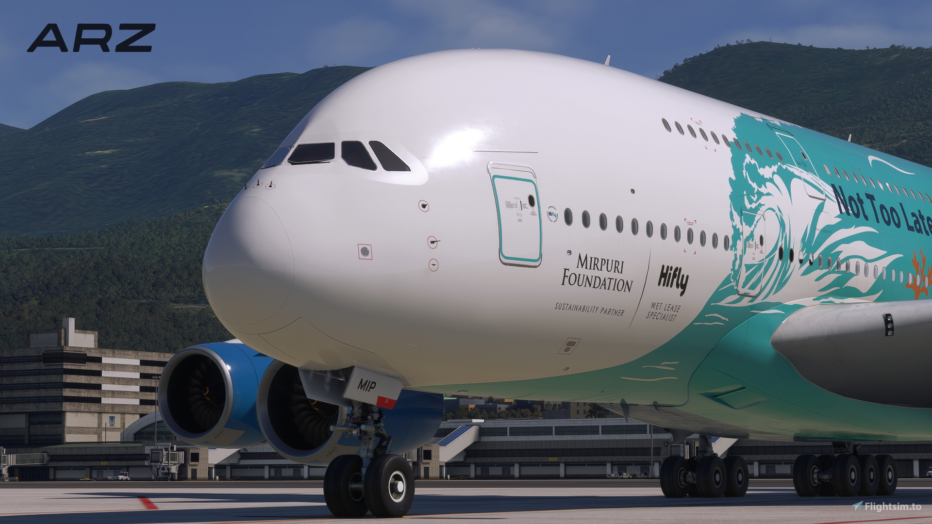 8K/4K] HiFly 9H-MIP | FlyByWire A380X (High Fidelity | True2Life