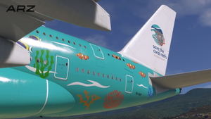 [8K/4K] HiFly 9H-MIP | FlyByWire A380X (High Fidelity | True2Life) thumbnail 12