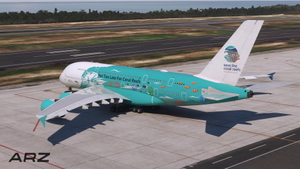 [8K/4K] HiFly 9H-MIP | FlyByWire A380X (High Fidelity | True2Life) thumbnail 16