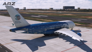 [8K/4K] HiFly 9H-MIP | FlyByWire A380X (High Fidelity | True2Life) thumbnail 23