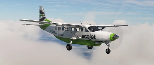 Livery Cessna C208 Caravan - Ecojet (Fictional)