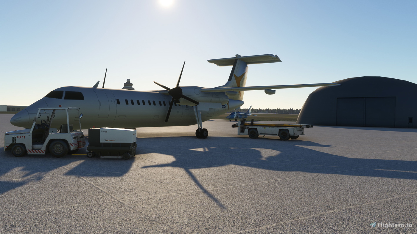 Bagotville Ramp Avjet modeling Created by hand のために Microsoft Flight  Simulator | MSFS