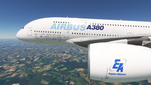 FlyByWire A380X Airbus Industries House Pack (F-WWDD) [4K] [8K] thumbnail 1