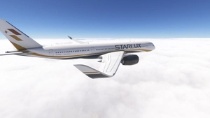 iniBuilds A350-900 w/ cabin Starlux complete fleet thumbnail 5