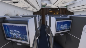 iniBuilds A350-900 w/ cabin Starlux complete fleet thumbnail 7