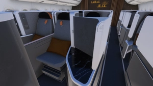 iniBuilds A350-900 w/ cabin Starlux complete fleet thumbnail 8