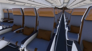 iniBuilds A350-900 w/ cabin Starlux complete fleet thumbnail 10