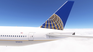 PMDG 777-200ER w/ cabin United Airlines CO Merger fleet thumbnail 2