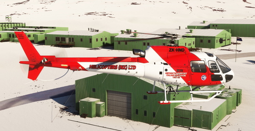 Antarctic Support Italian Expedition 1987/88 ZK-HND (Helicopters NZ LTD) | CowanSim H125 [8K]