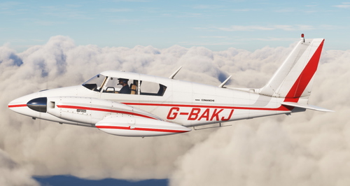 G-BAKJ (Private) | Shrike Simulations Piper PA-30 Twinkie