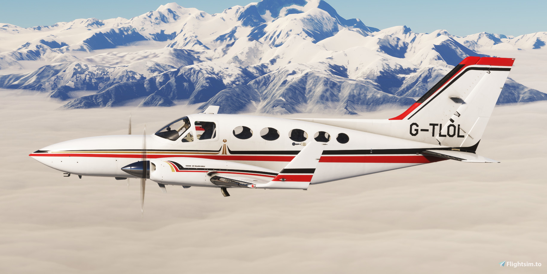 N421KM (Jimmy's World) | FlySimWare C414AW Chancellor [4K N421KM (Jimmy's World) | FlySimWare C414AW Chancellor [4K