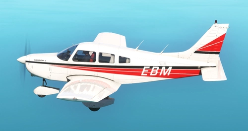 ZK-EBM Canterbury Aero Club (New Zealand) | Just Flight Piper PA-28 Warrior II [4K]