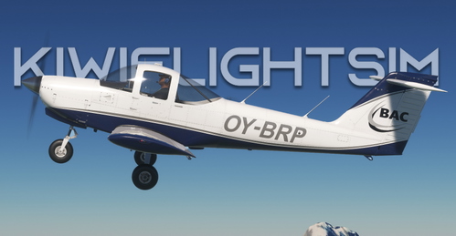 Billund Air Center OY-BRP & OY-JPE (Custom Interiors) | JustFlight Piper PA-38 Tomahawk [8K]