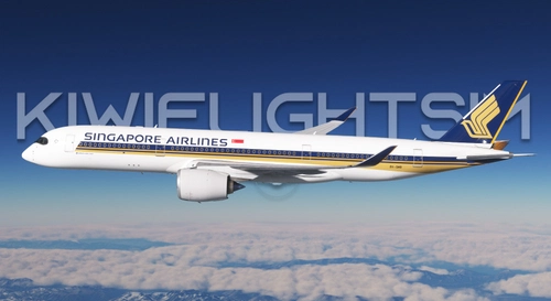 Singapore Airlines (9V-SMR) | iniBuilds A350-900 [4K]