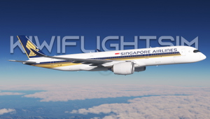 Singapore Airlines (9V-SMR) | iniBuilds A350-900 [4K] thumbnail 2