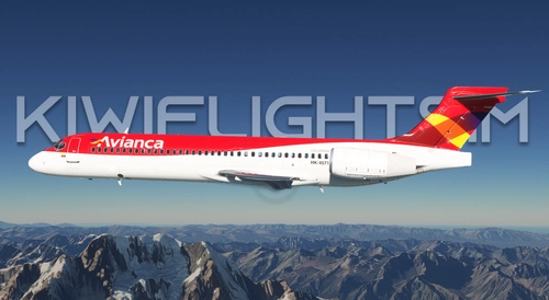 Avianca (Fictional) | FSX360 / Captain Sim B717 [8K]