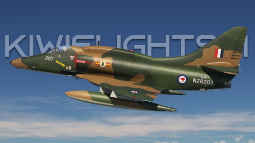 Royal New Zealand Air Force | NZ6207 (Camouflage) | Virtavia A-4E Skyhawk [8K]