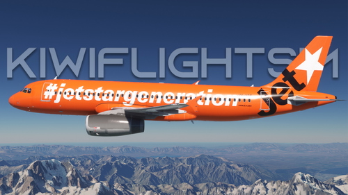 Jetstar Australia '10th Anniversary - JetstarGeneration' VH-VGF | LatinVFR A320 CEO (IAE) [8K]