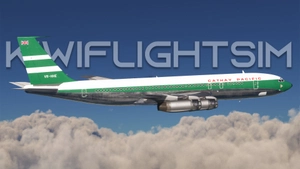 Cathay Pacific (1960s) | VR-HHE | Aeroplane Heaven B707-320C [4K] thumbnail 2