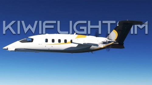 Golden Sweep (Fictional) | FlightFX Piaggio P180 Avanti II [4K]