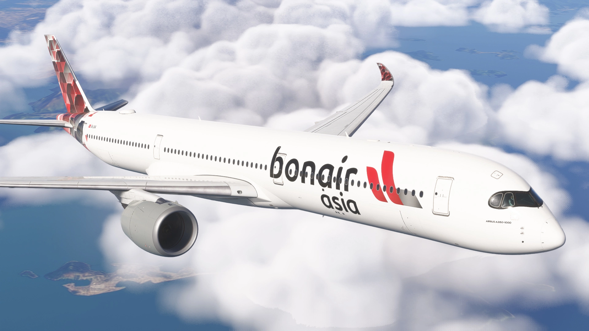 Bon Air Asia Virtual Airline A350-1000 Fleet Pack - Image 1