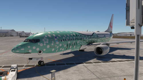 JAPAN TRANSOCEAN AIR JA07RK "YUI-JIMBEE"