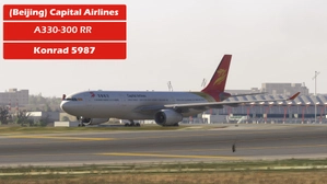 Capital Airlines| A330-300RR |w/cabin |  B-1042 |8k |Konrad 5987 | MSFS 2024 thumbnail 1