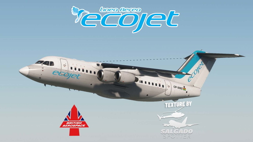 Avro RJ85  ECOJET CP-3082 