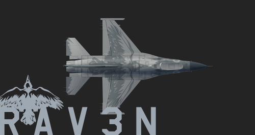 302 Squadron - Polish Air Force -Raven Livery. WX Designation.