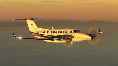 Asobo - Beechcraft King Air 350 - Türkiye Jandarma (8K)