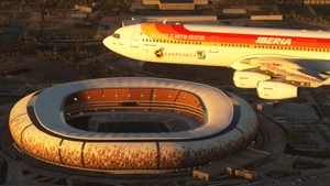 Iberia EC-LEV 'Campeones Livery' (FICTIONAL A340-600 Livery) thumbnail 3