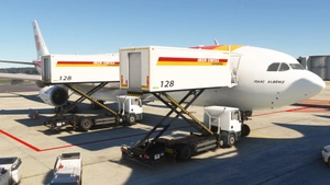 Iberia EC-LEV 'Campeones Livery' (FICTIONAL A340-600 Livery) thumbnail 4