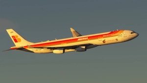 Iberia EC-LEV 'Campeones Livery' (FICTIONAL A340-600 Livery) thumbnail 6