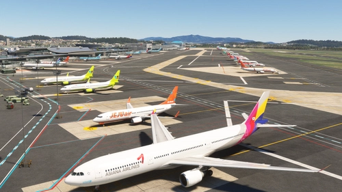 RKSS Seoul Gimpo - FSLTL Static Aircraft (Asian Airports)