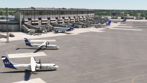 ESSA Stockholm Arlanda - FSLTL Static Aircraft (Microsoft)