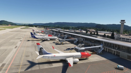 ENVA Trondheim - FSLTL Static Aircraft (Aerosoft)