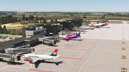 LYBE Belgrade - FSLTL Static Aircraft (danilo081)