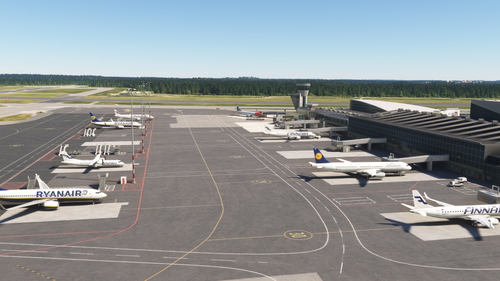 EFHK Helsinki - FSLTL Static Aircraft (Epixeri)